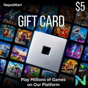 $5 Roblox Gift Card Digital Code Nepal eSewa Payment