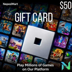 $50 Roblox Gift Card Nepal Digital Delivery Nepezi